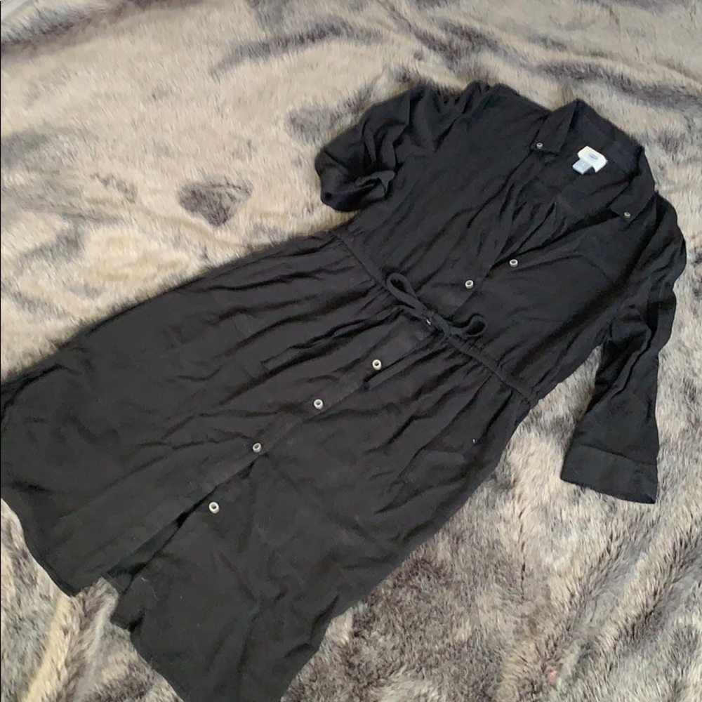 Casual Black Dress